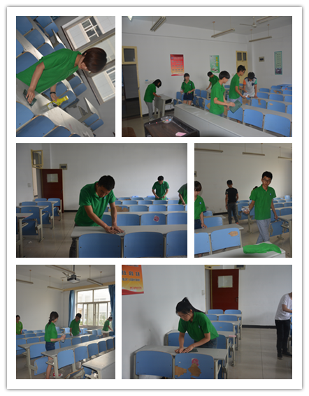 清理墙面、桌面污渍